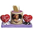 I Love Lucy Grape Shakers and Toothpick Holder Set